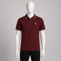 Men’s Half-Zip Polo Shirt