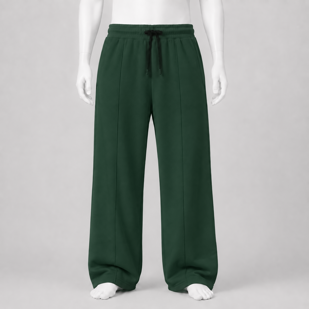 Men's Baggy Trouser in Combed Jersey Fabric