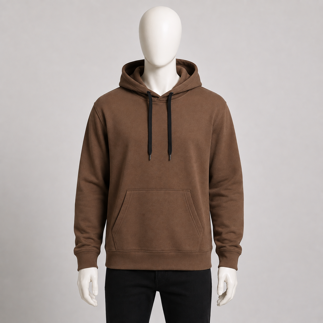 Brown Pullover Hoodie