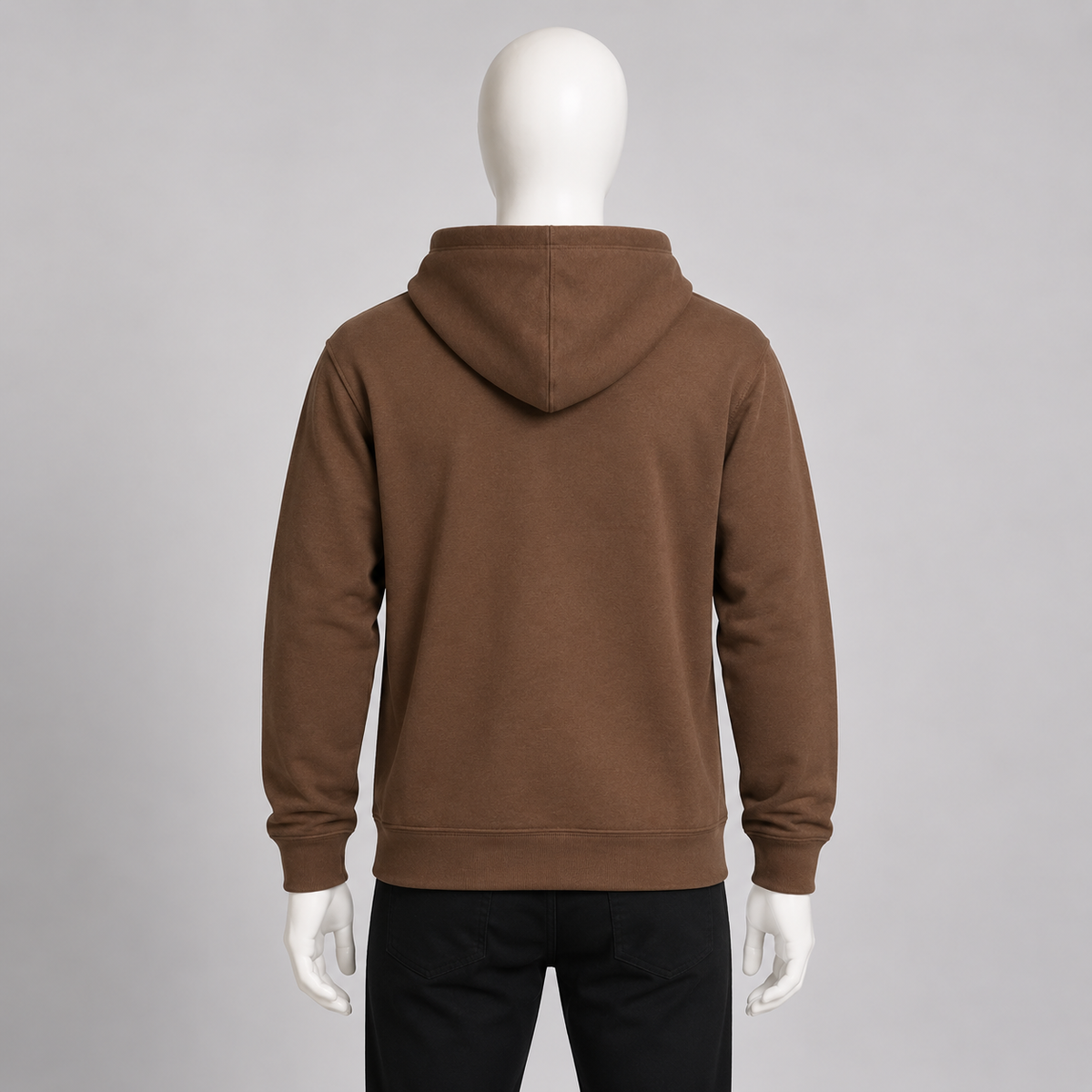Brown Pullover Hoodie