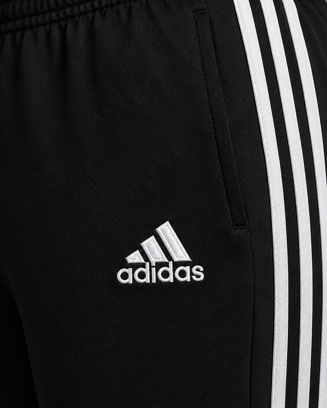 Men's Black Adidas Trouser
