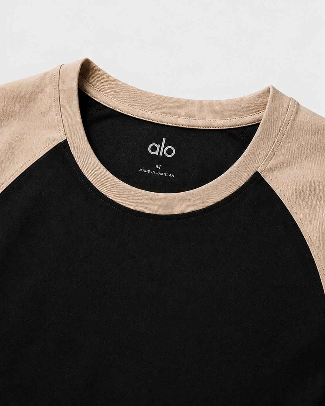 Men's Cream-Black T-Shirt