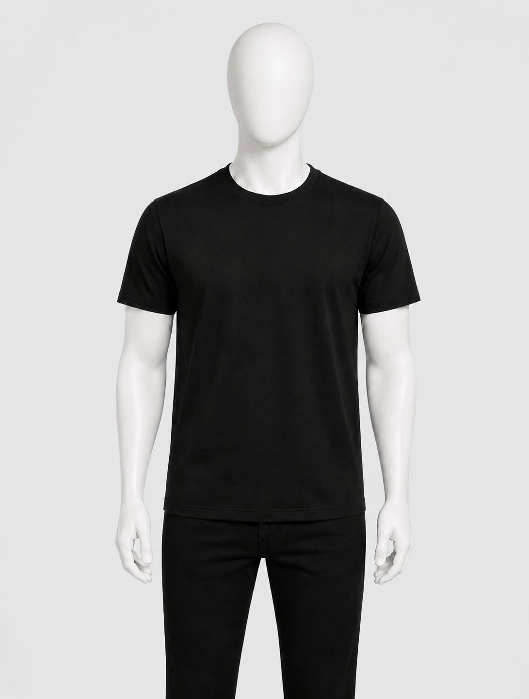 Men’s Basic Black T-Shirt