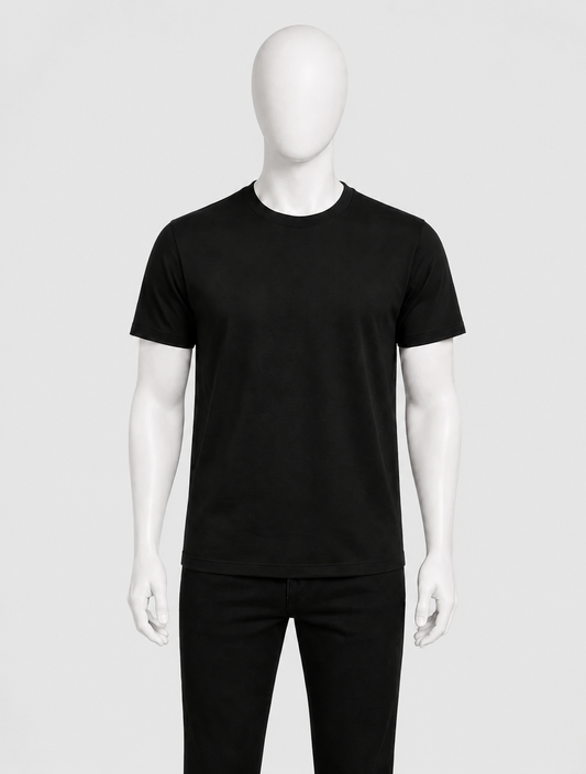 Men’s Basic Black T-Shirt